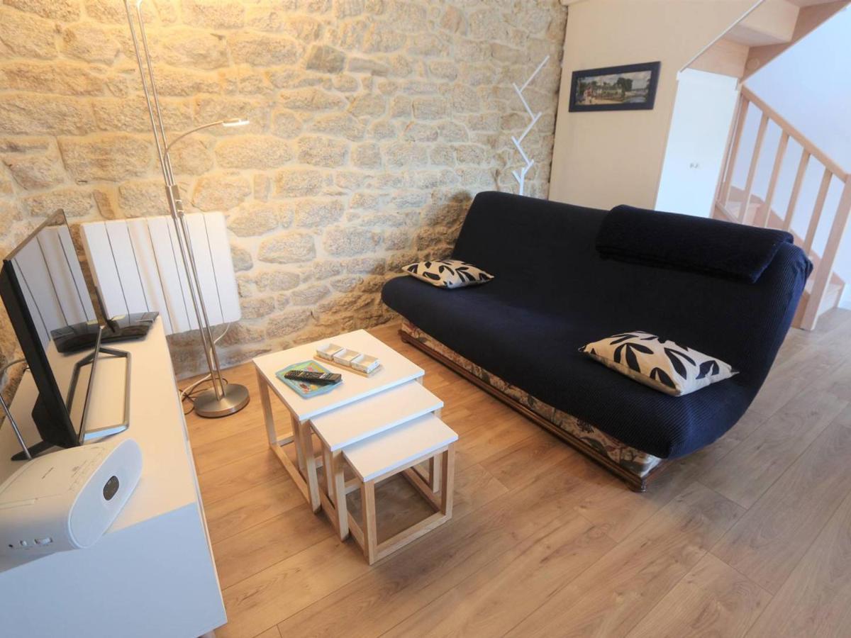 Combrit Sainte-Marine: T2 Duplex Renove Avec Jardin Prive Et Vue Sur Port - Fr-1-481-91 Apartment Luaran gambar