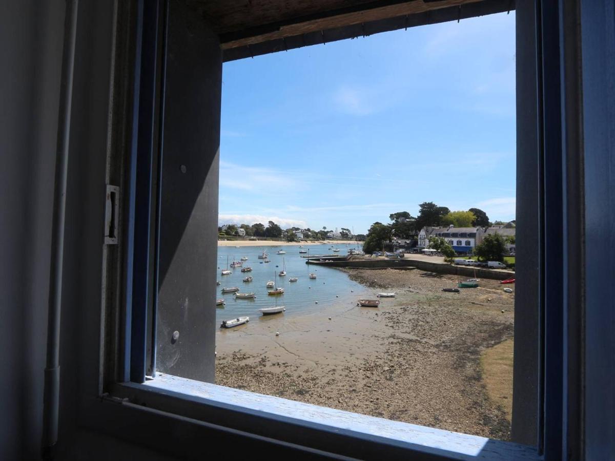 Combrit Sainte-Marine: T2 Duplex Renove Avec Jardin Prive Et Vue Sur Port - Fr-1-481-91 Apartment Luaran gambar