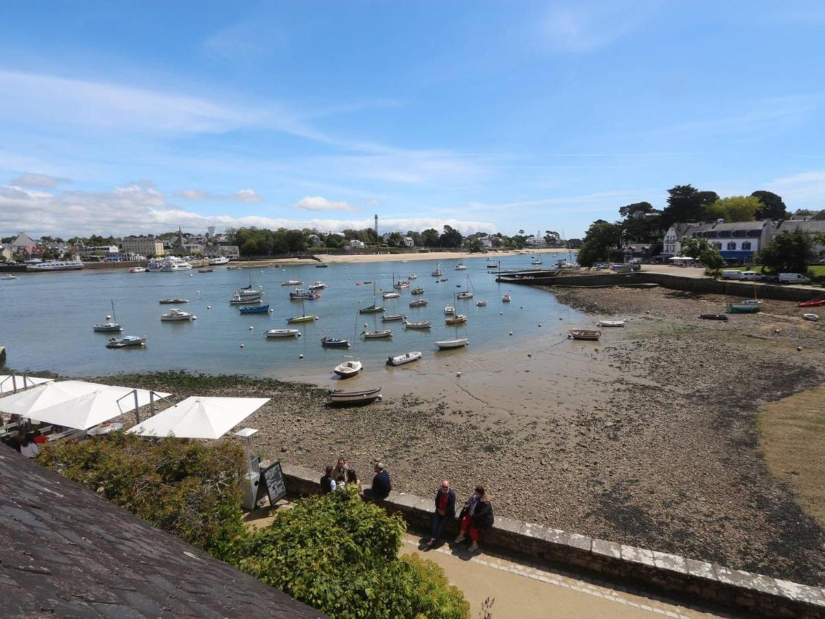 Combrit Sainte-Marine: T2 Duplex Renove Avec Jardin Prive Et Vue Sur Port - Fr-1-481-91 Apartment Luaran gambar