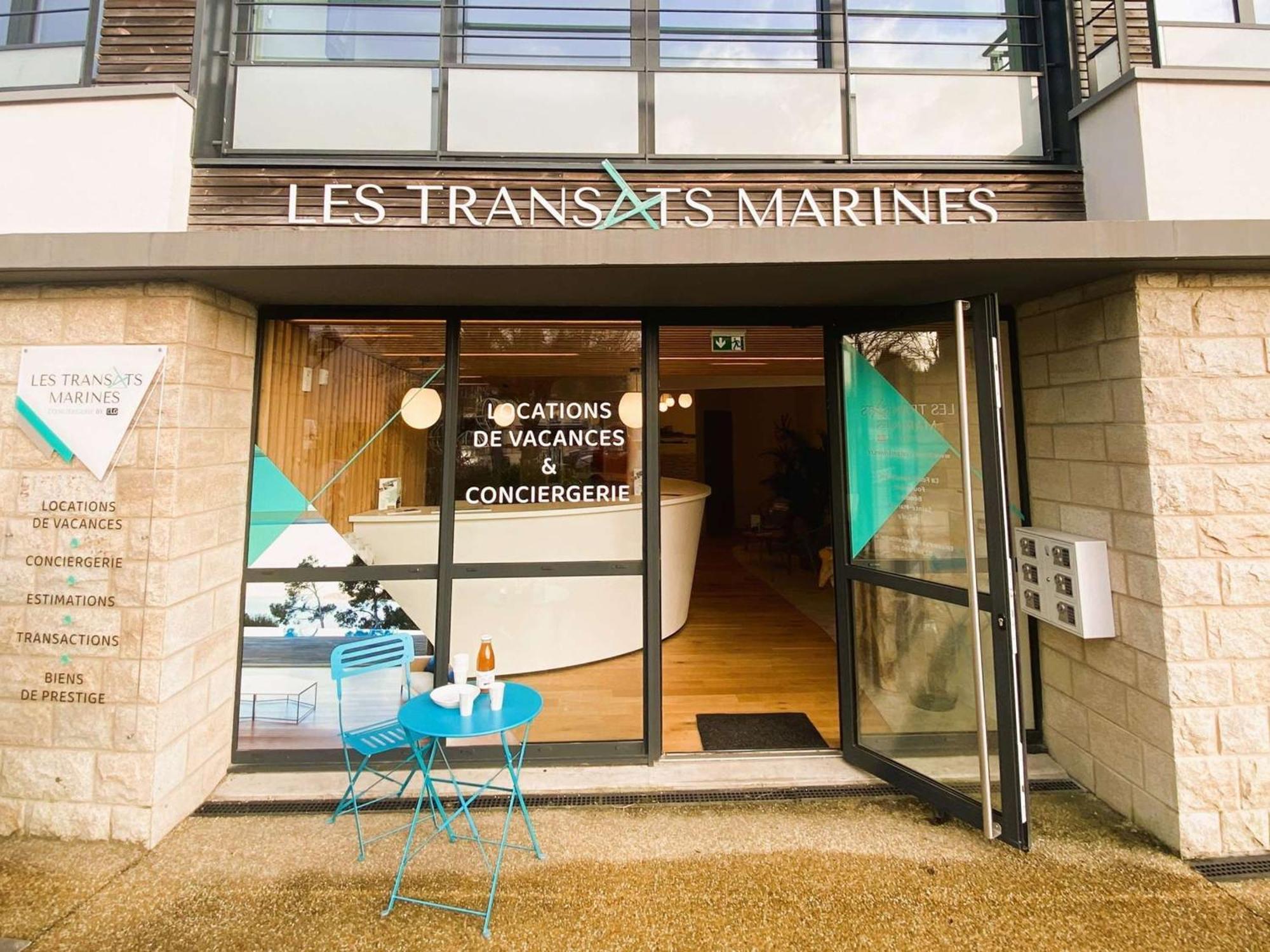 Combrit Sainte-Marine: T2 Duplex Renove Avec Jardin Prive Et Vue Sur Port - Fr-1-481-91 Apartment Luaran gambar